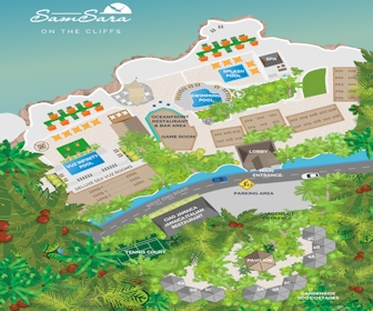 Samsara Cliff Resort Map Layout