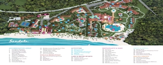 Sandals Grande Antigua Resort Map Layout