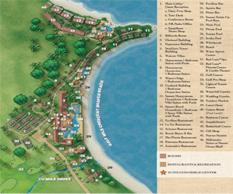 Sandals Regency La Toc Resort Map Layout