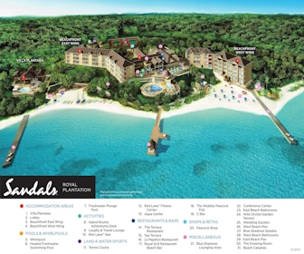 sandals barbados resort map