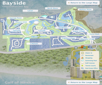 Sandestin Bayside Map Layout