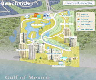 Sandestin Beachside Map Layout