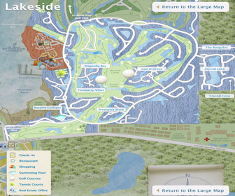 Sandestin Lakeside Map Layout