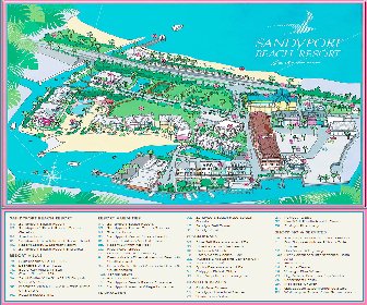 Sandyport Beach Resort Map Layout