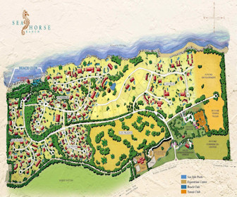 Sea Horse Ranch Resort Map Layout