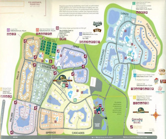 Sheraton Vistana Resort Villas Map Layout