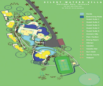 Silent Waters Villa Resort Map Layout