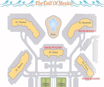 Silver Shells Beach Resort & Spa Map Layout