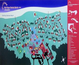 Sol Cayo Santa Maria Resort Map Layout