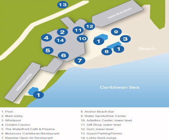 Sonesta Great Bay Resort Map Layout