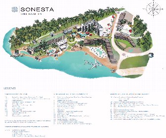 Sonesta Maho Beach Resorts Map Layout