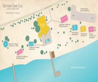 Southern Cross Club Resort Map Layout