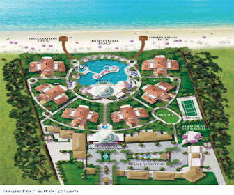 St.Charles North Caicos Resort Map Layout
