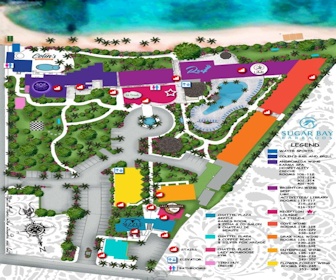 Sugar Bay Barbados Resort Map Layout