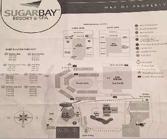  Sugar Bay Resort & Spa Map Layout