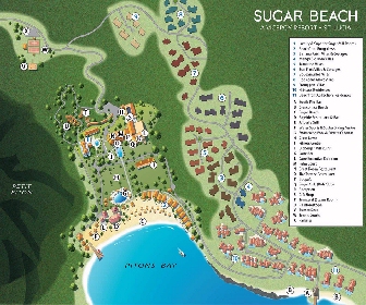 Sugar Beach Viceroy Resort Map Layout