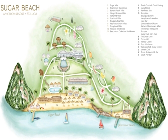 Sugar Beach Viceroy Resort Map Layout