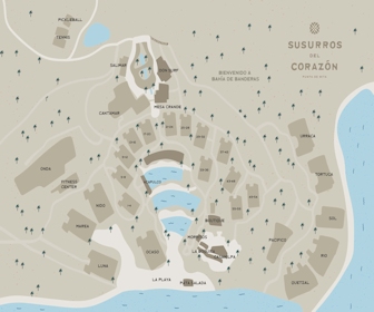 Susurros Del Corazón, Auberge Collection Resort Map Layout