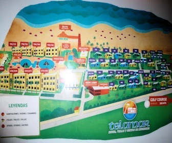 Telamar Resort Map Layout