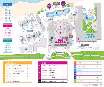 Temptation Resort Map Layout