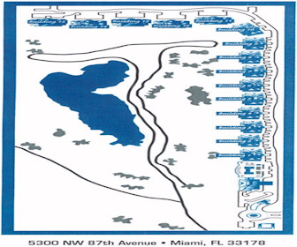 The Blue Hyatt Residences Map Layout