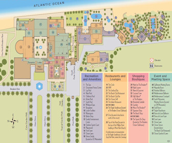 The Breakers Resort Map Layout