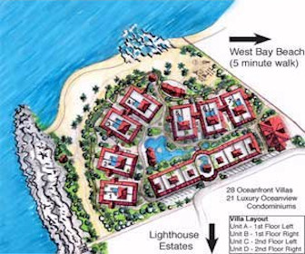 The Meridian at Lighthouse Point Resort Map Layout
