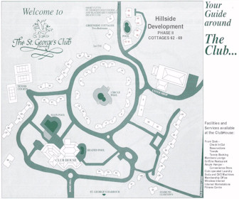 The St.George's Club Resort Map Layout
