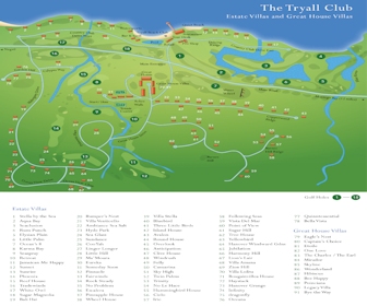 The Tryall Club Resort Map Layout