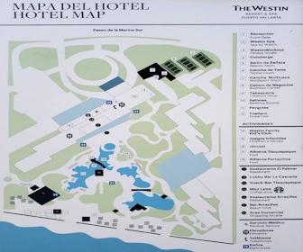 The Westin Playa Vallarta, an All-Inclusive Resort Resort Map Layout