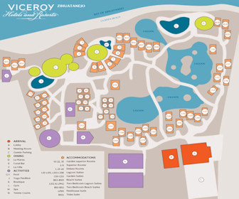 Thompson Zihuatanejo Resort Map Layout