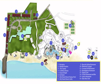 Tranquility Bay Resort Map Layout