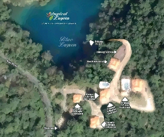 Tropical Lagoon Villas  Resort Map Layout