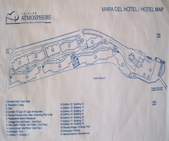 VH Atmosphere Adults Only & Beach Club Resort Map Layout