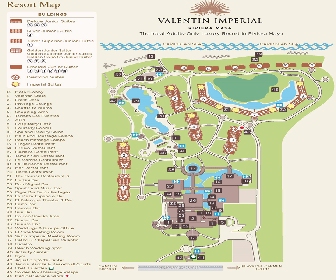 Valentin Imperial Riviera Maya Resort Map Layout