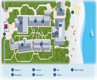 Veraclub Negril Resort Map Layout