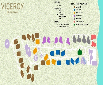 Viceroy Riviera Maya Resort Map Layout