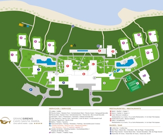 Vila Galé Cayo Santa Maria Resort Map layout