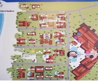 Hotel Villa Cuba Resort Map layout