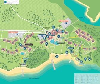 Village Club Pierre et Vacances Resort Map Layout