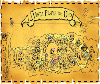 Vista Playa De Oro Resort Map Layout