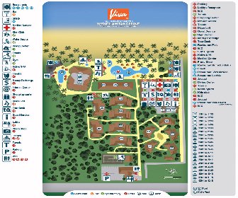 Viva Wyndham Tangerine Resort Map Layout