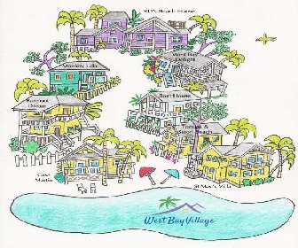 West Bay Village Resort Map Layout