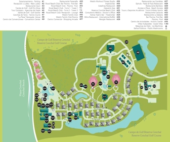 The Westin Reserva Conchal Golf Resort and Spa Map Layout