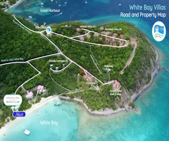 White Bay Villas & Beach Club Map Layout