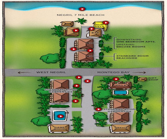 White Sands Negril Resort Map Layout