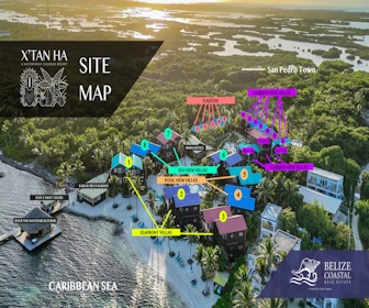 X'tan Ha Resort Map Layout
