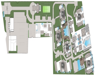 Zemi Beach House, LXR Hotels & Resorts Map Layout