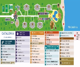Catalonia Playa Maroma Resort Map Layout